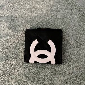 CHANEL Black and White Wallet